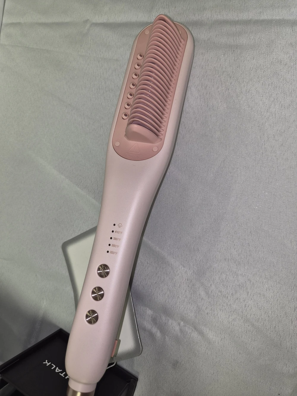 WAVYTALK Steamline Pro Steam Straightening Brush - Black